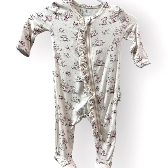 Hatley Baby Organic Cotton Sleeper, Sz NB, NWTS - Picture 6 of 9